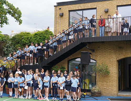 Junior School Farewell in the Playground